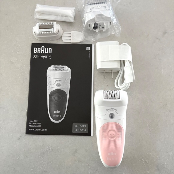 Braun Wet & Dry Epilator Hair Removal - New in Box - Picture 3 of 4